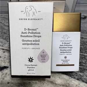 🔥NEW🔥Drunk Elephant D-Bronzi Anti-Pollution Sunshine Drops 30ml 1oz Bronzing